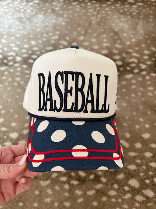 *PRE-ORDER* Polka Dot Baseball Hat