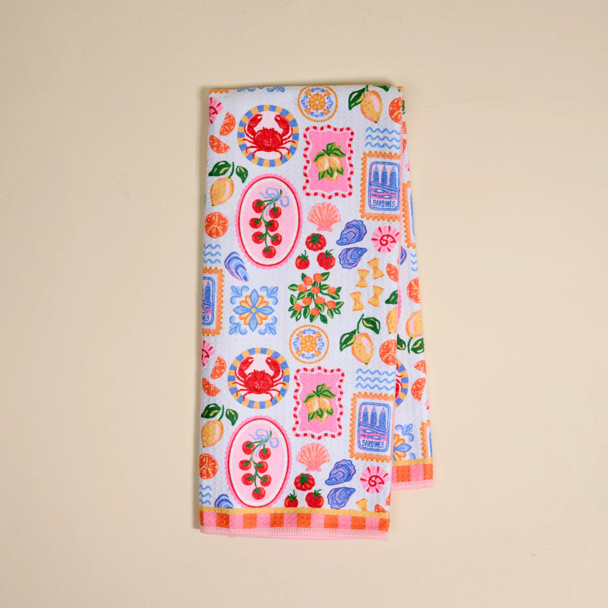 Waffle Tea Towel - Ciao Bella