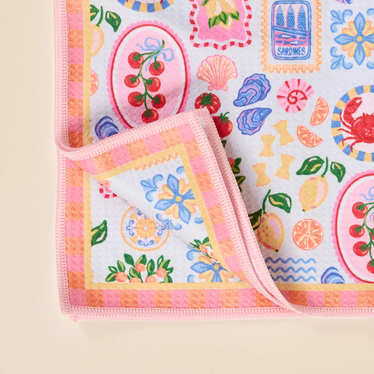Waffle Tea Towel - Ciao Bella