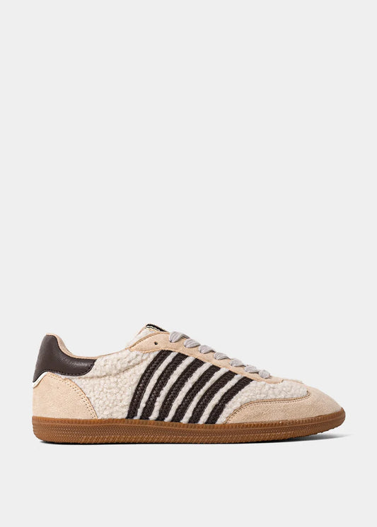 Stevie - Beige Shearling