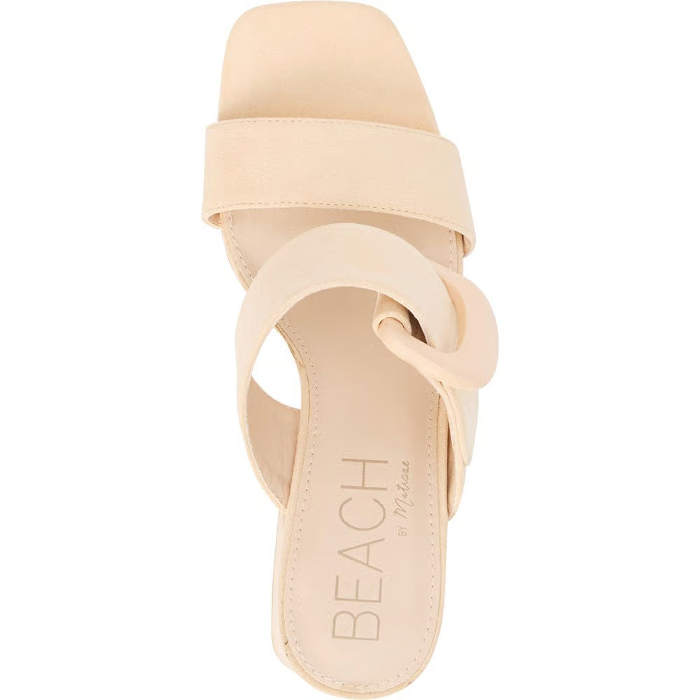 Sally Beach by Matisse Block Heel - Natural