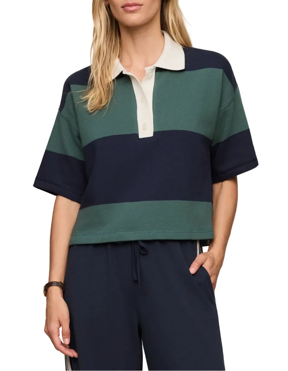 Z Supply Mariner Polo Top - Eclipse