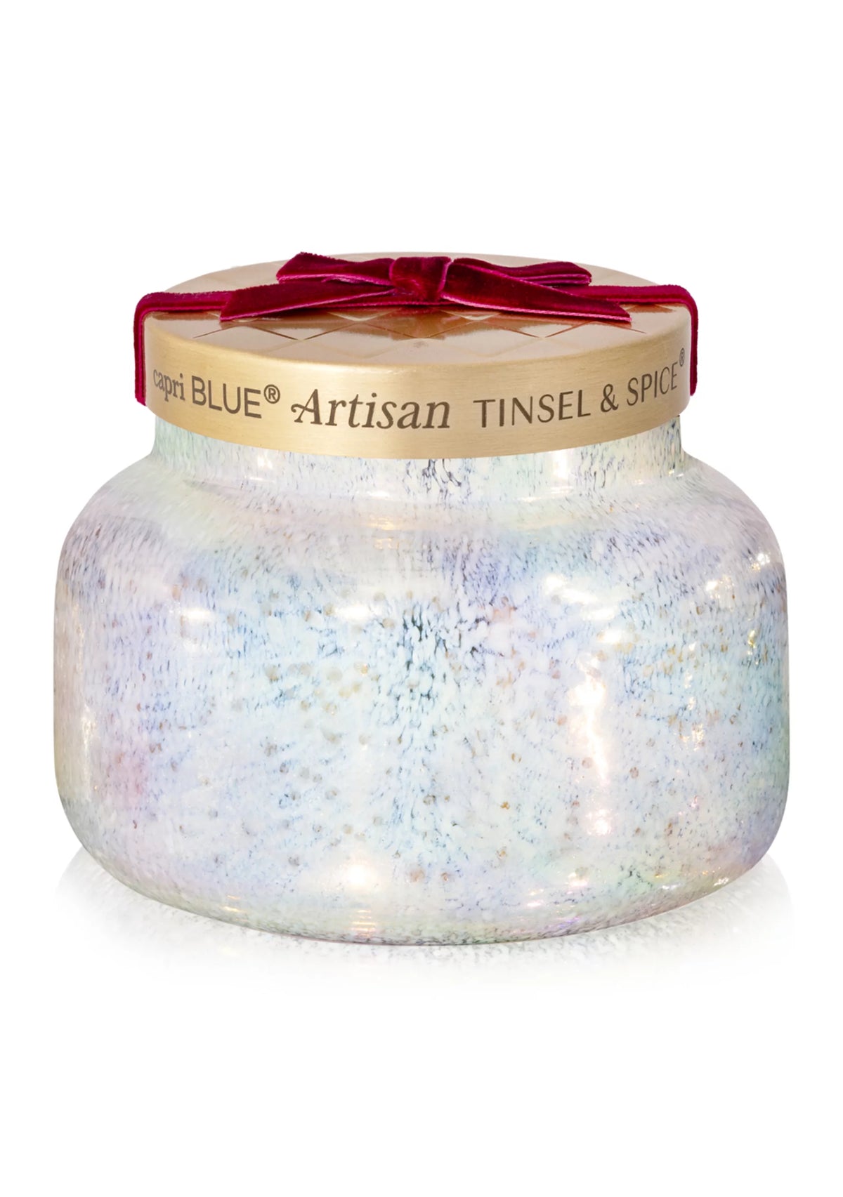 Capri Blue Artisan Winter Bazaar 19oz Signature Candle - Tinsel & Spice