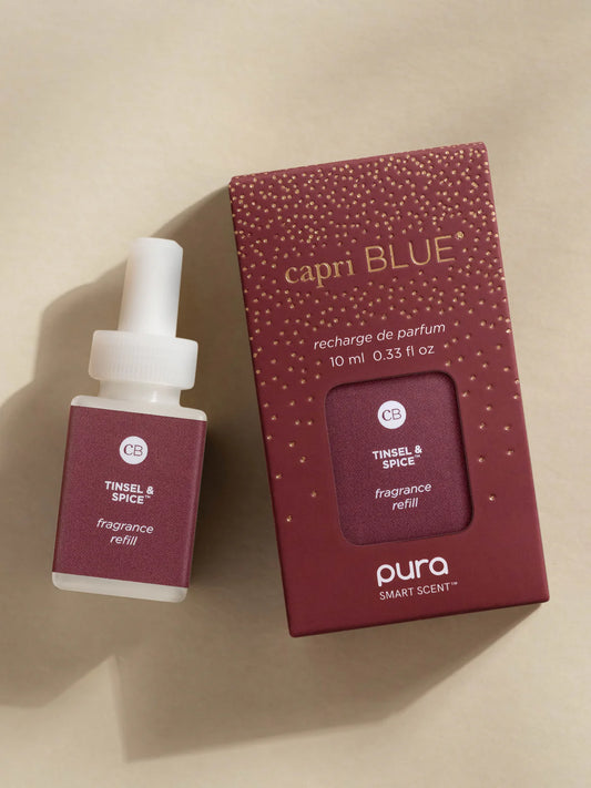 Capri Blue Holiday Pura Refill - Tinsel & Spice