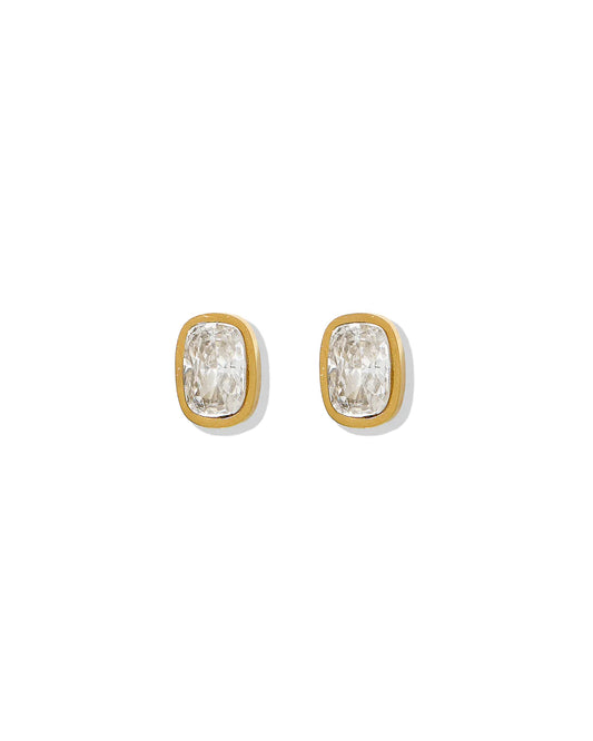 Kay Clear - Screwback Stud Earrings