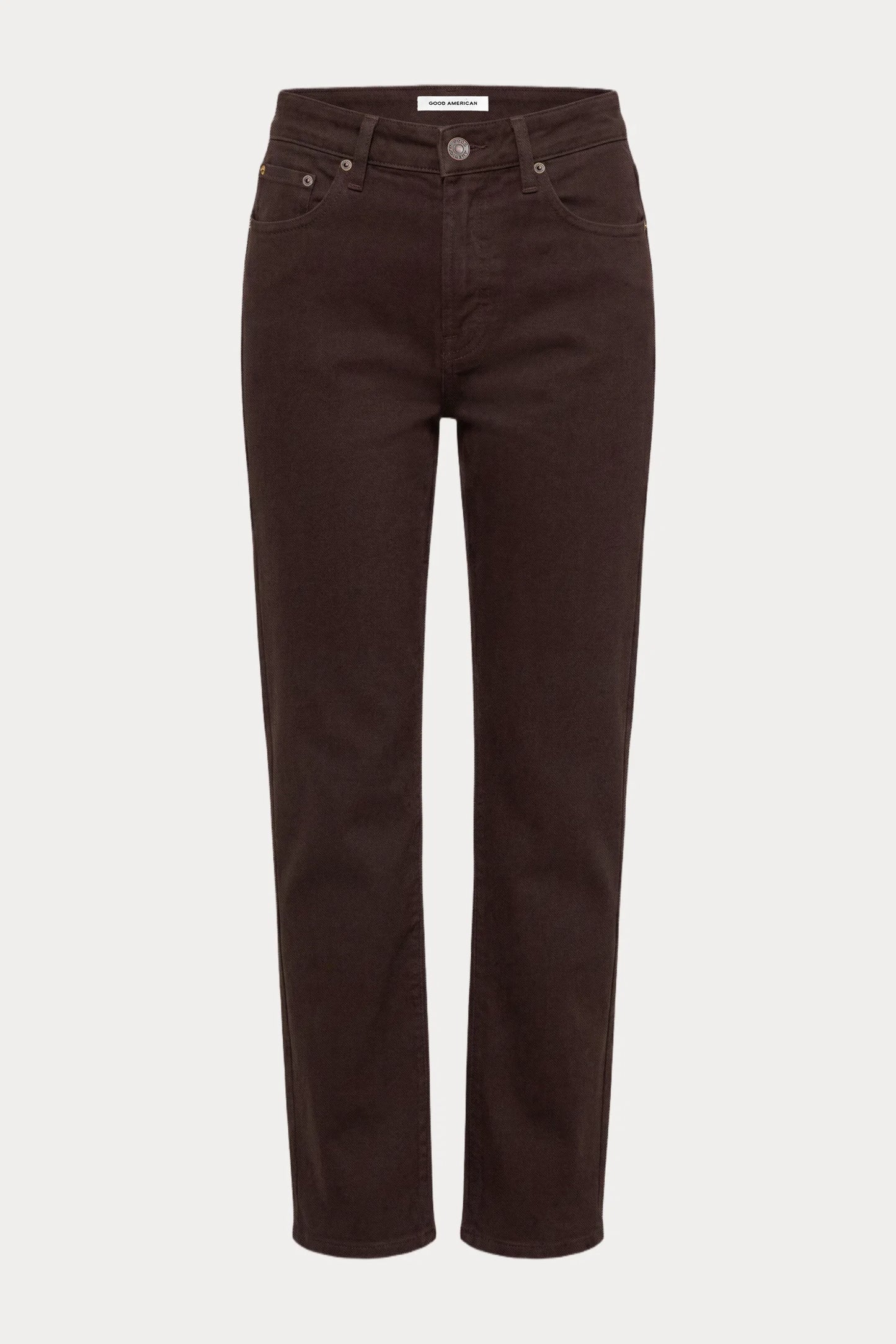 Good American Vintage Straight Jeans - Espresso