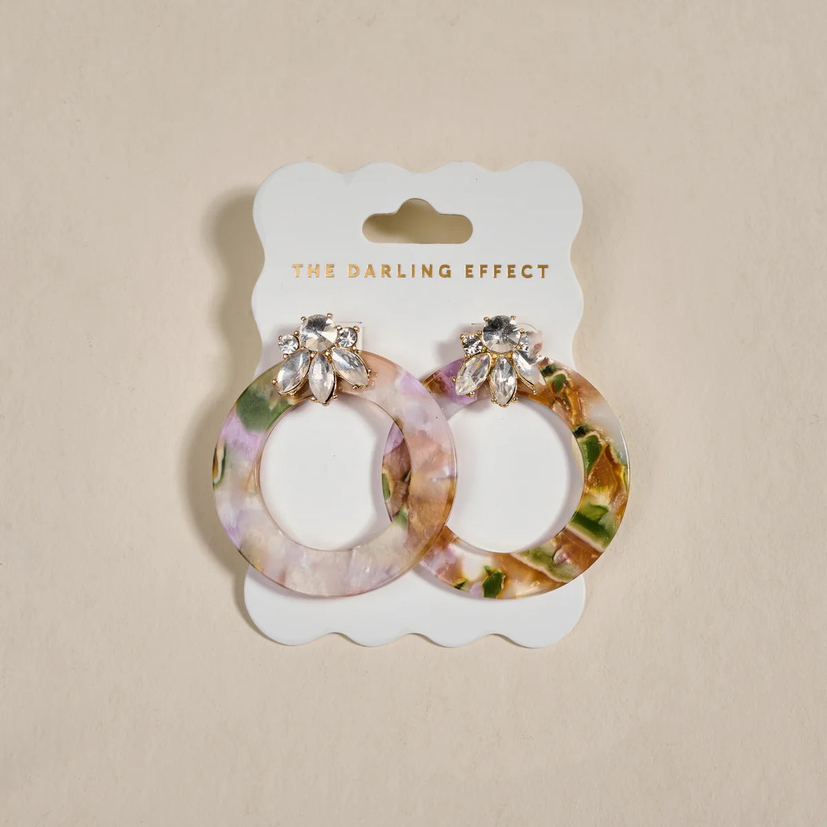 Glow Getter Earrings - Amber Drift