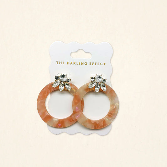 Glow Getter Earrings - Rose Quartz