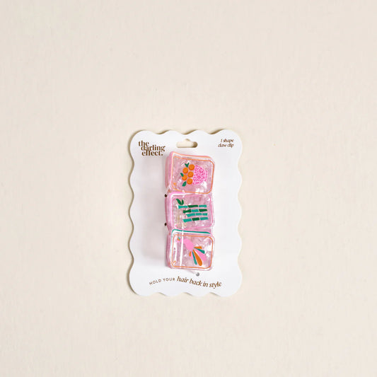 Shape Up Claw Clip - Mahjong Tiles