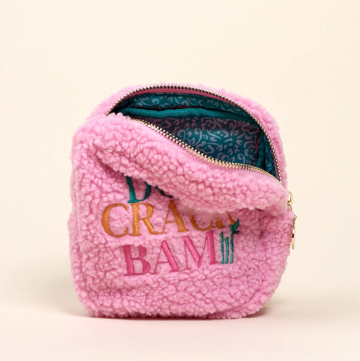 Teddy Pouch Square - Dot Crack Bam