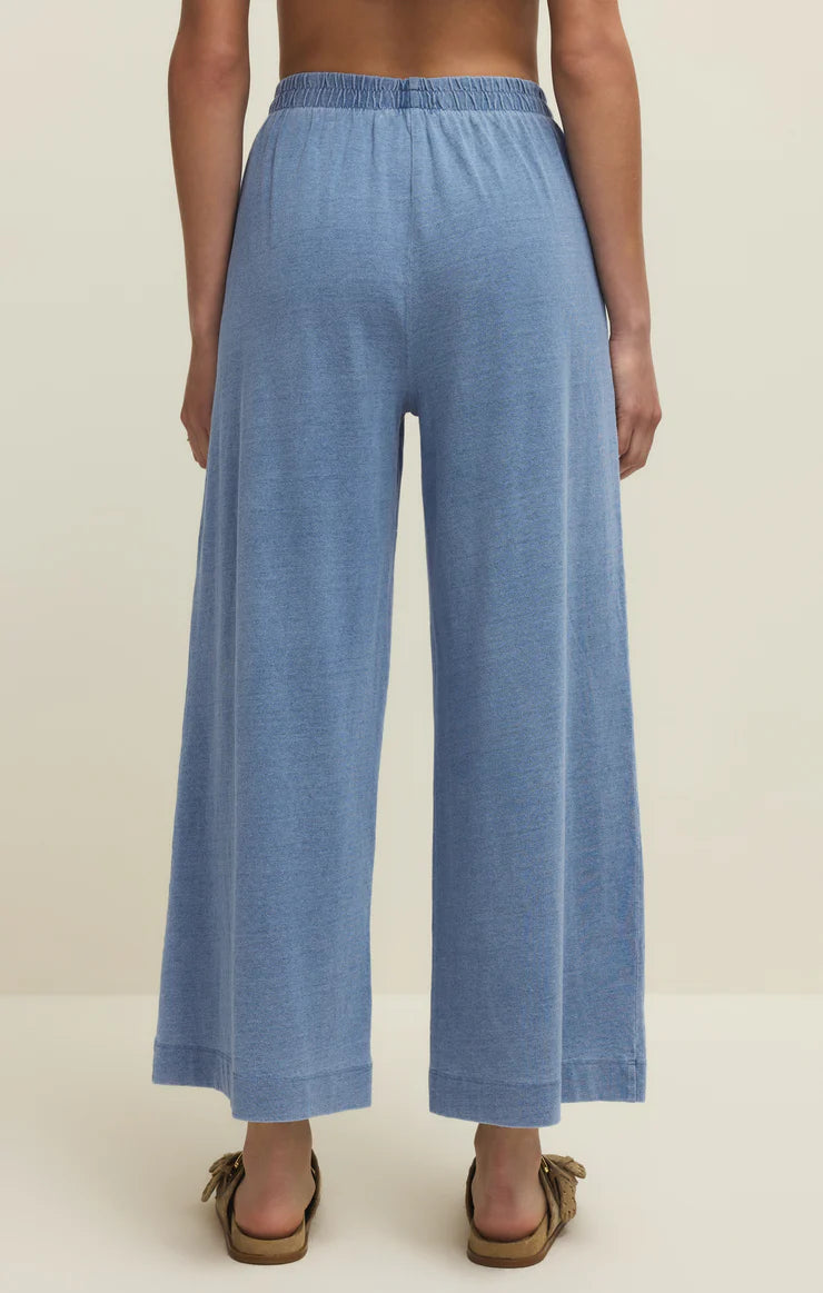 Z Supply Scout Jersey Denim Pant - Santorini indigo