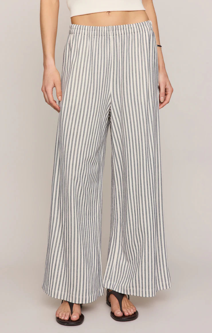 Z Supply Scout Striped Knit Pant - Eclipse