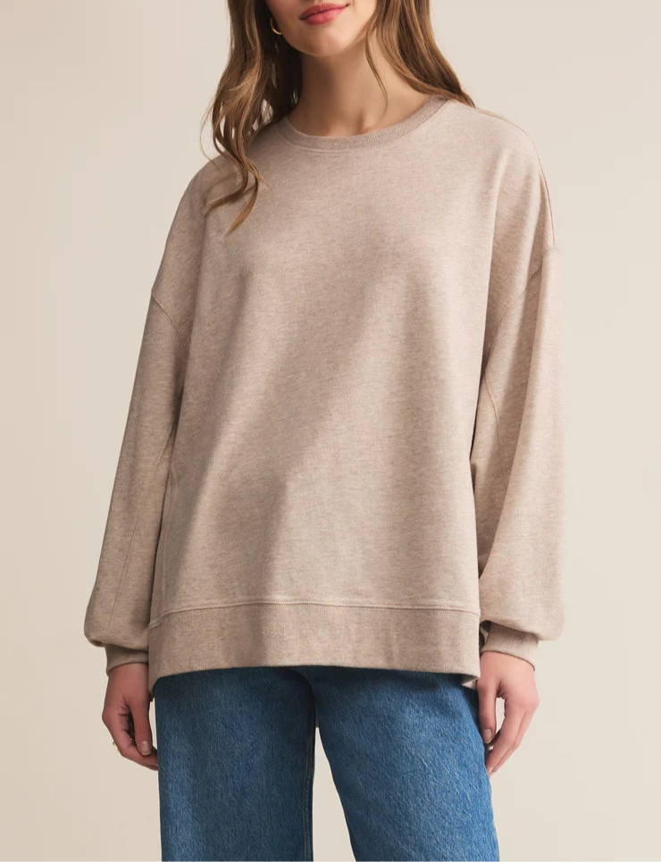 Z Supply Modern Weekender - Natural Heather