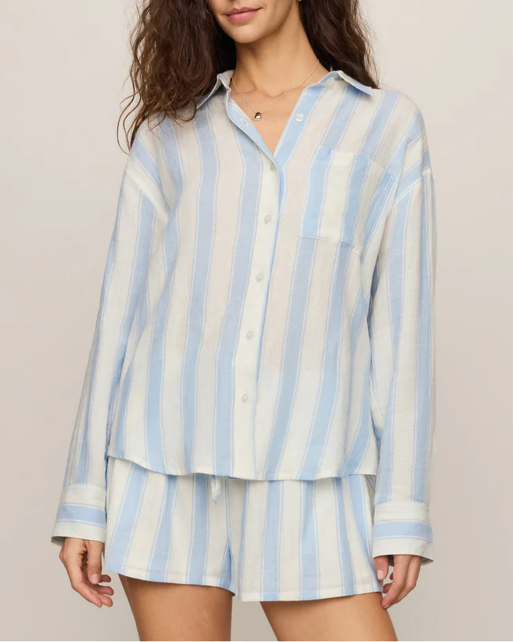 Z Supply The Perfect Button Up - Skyline