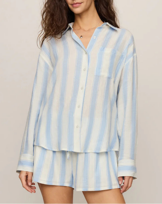 Z Supply The Perfect Button Up - Skyline