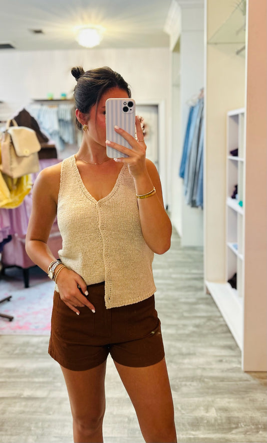 Z Supply Mage Sweater Vest - Natural