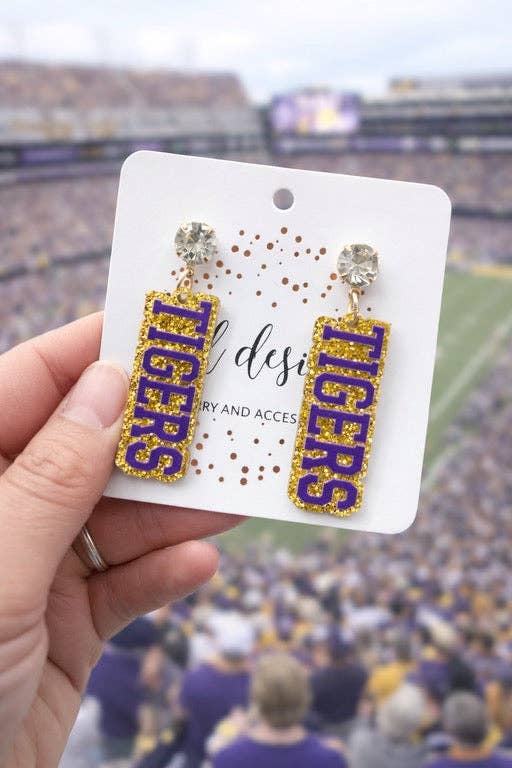 Hype Tiger Earrings