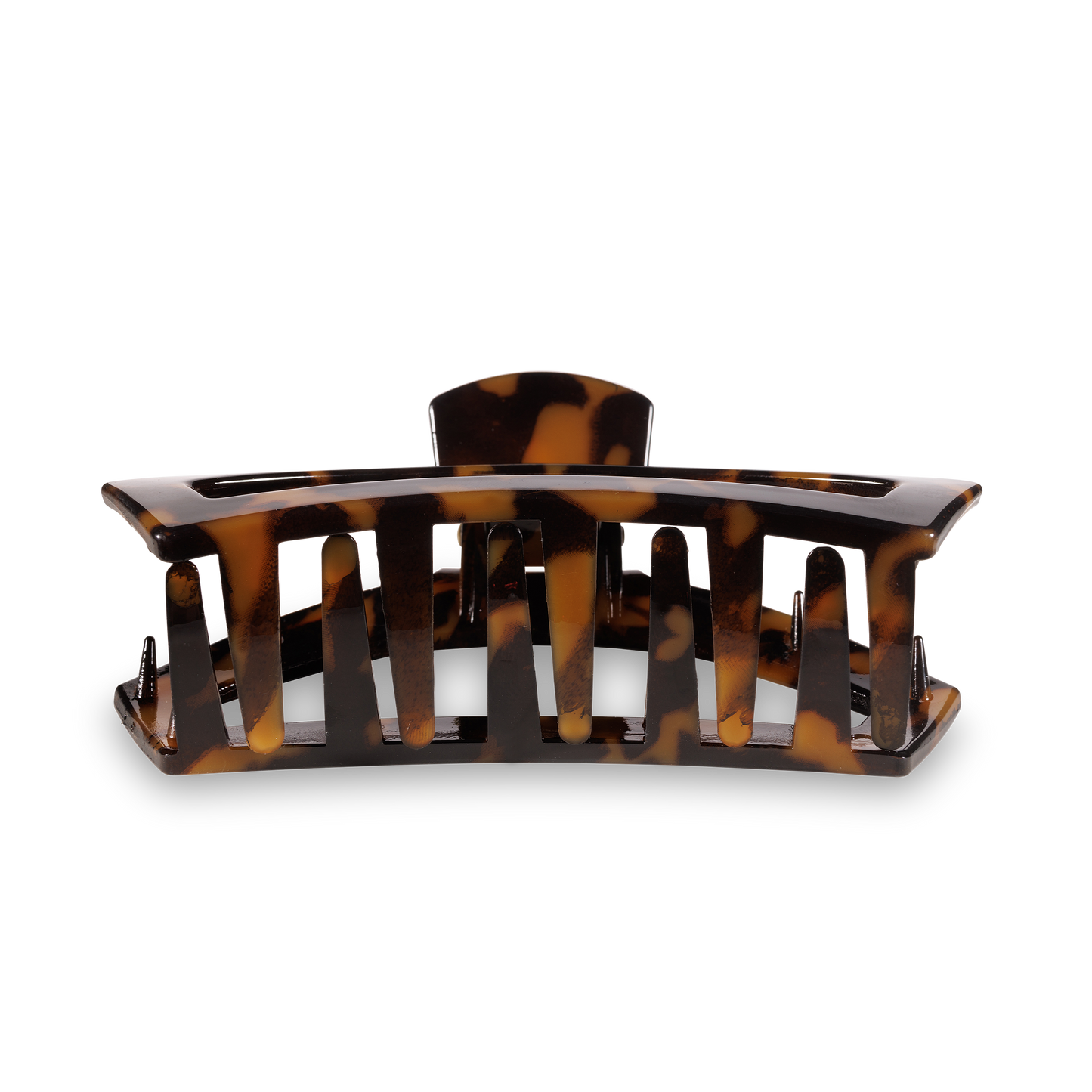 Teleties Open Hair Clip | Large |  Tortoise