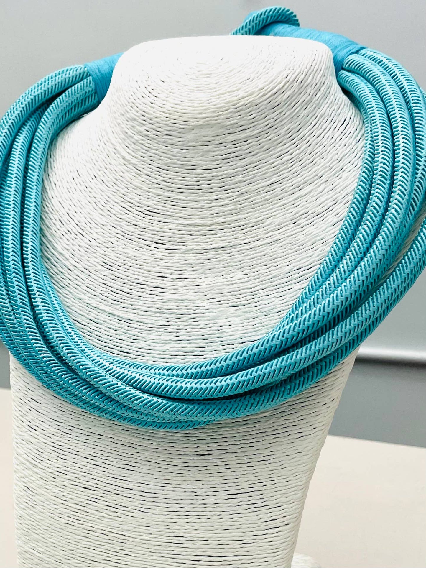 Original Slub 8-Strand Necklace - Turquoise