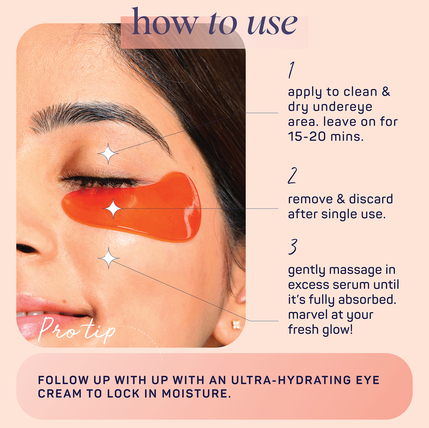 Bright Eyed Hydrogel Eye Patches 8 Pack