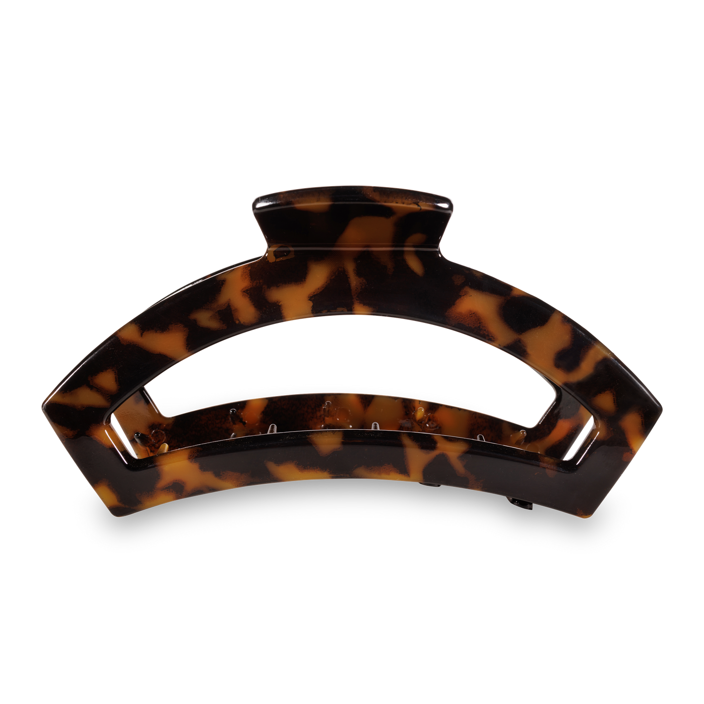 Teleties Open Hair Clip | Large |  Tortoise
