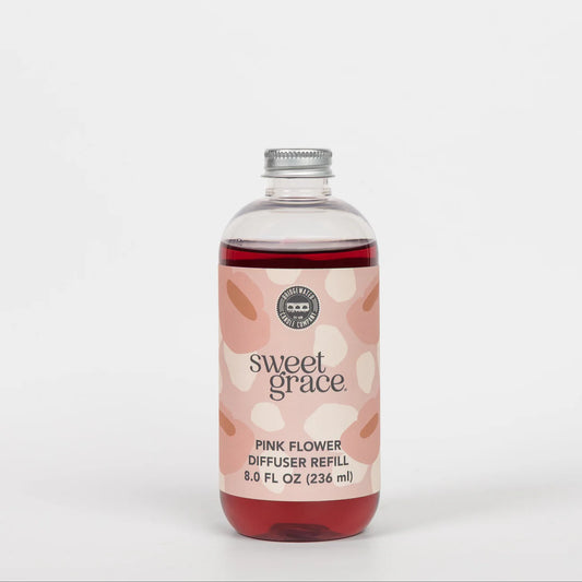 Sweet Grace Flower Diffuser Refill - 8oz. Pink