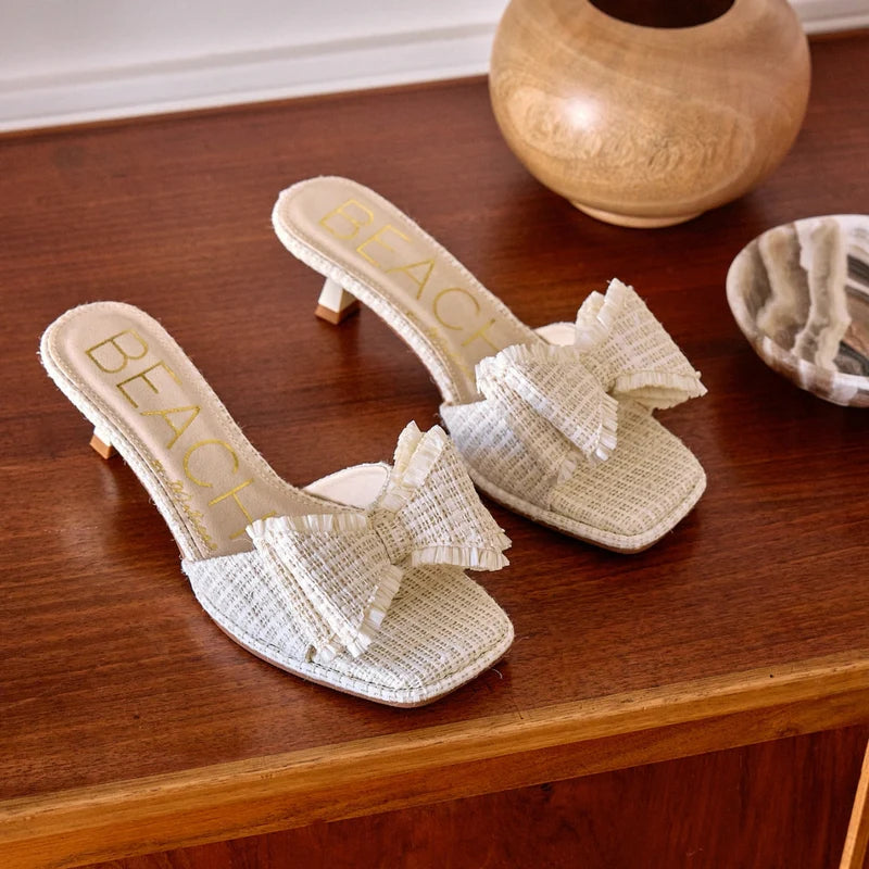 Matisse Penelope Heeled Sandal - White