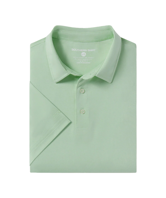SSCO Grayton Heather Polo - Vapor Green