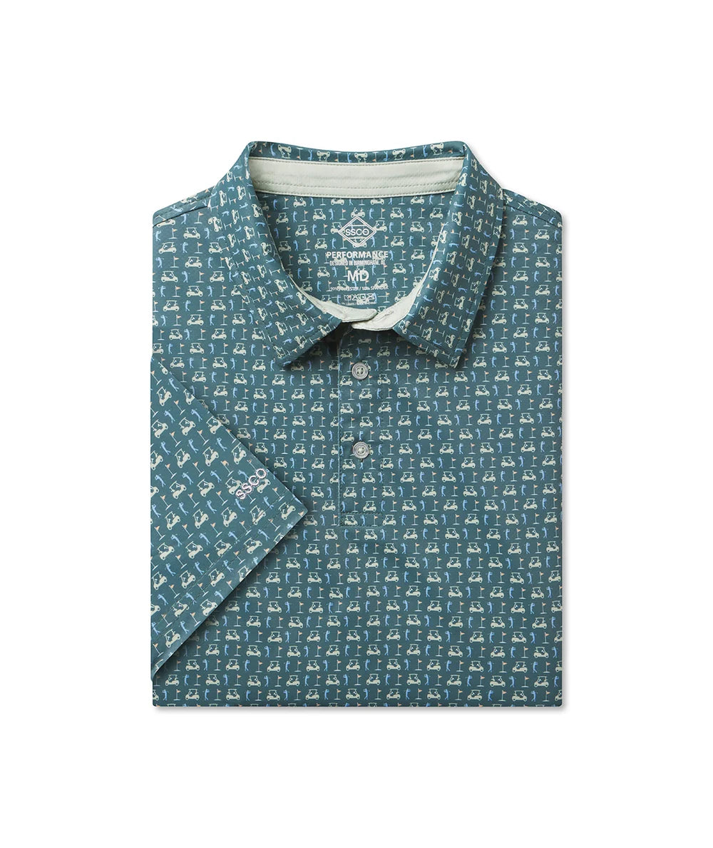 SSCO Perfect Round MotionTech Polo SS - Back Nine