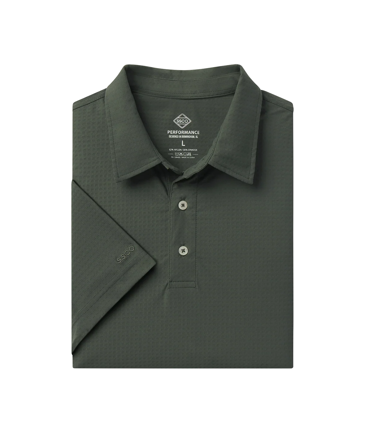 SSCO Next Level Performance Polo - Moss