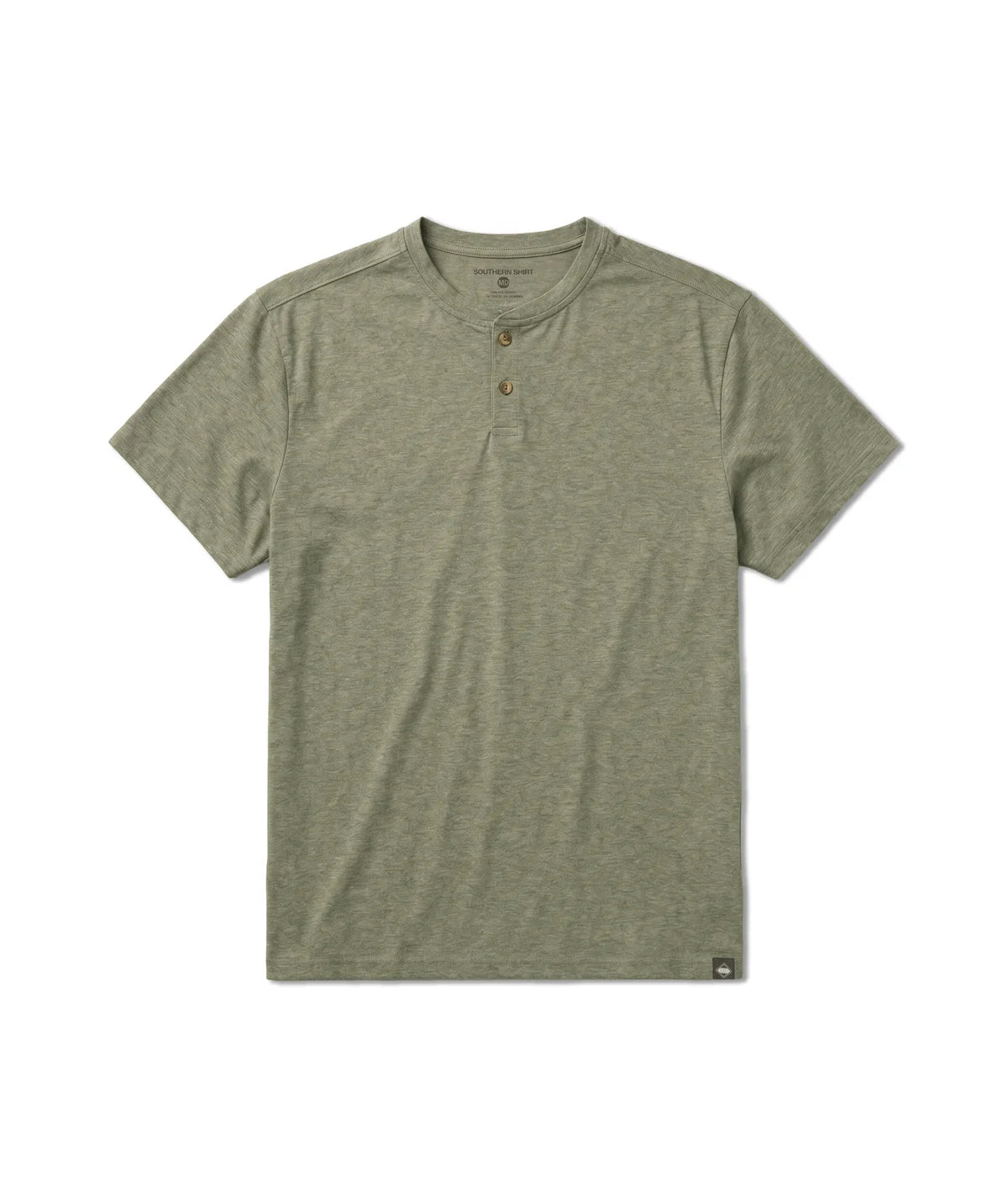 SSCO Max Comfort Henley SS - Spanish Moss