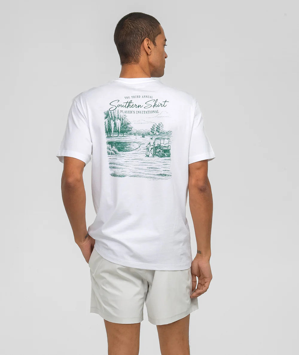 SSCO Players Invitational Tee - Bright White