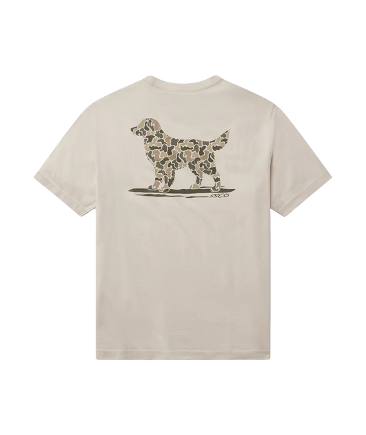 SSCO Youth Camo Retriever Tee SS - Moonlight