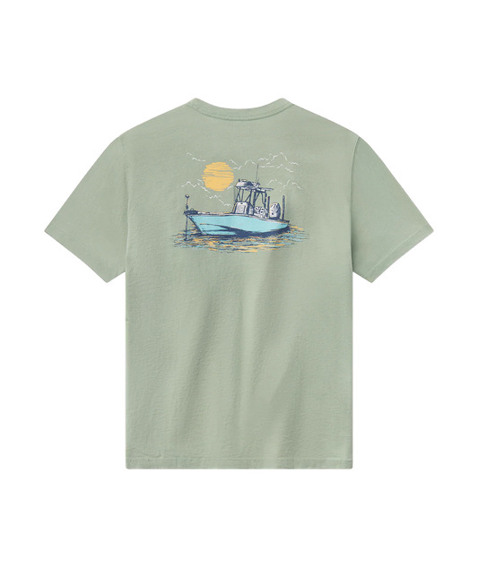 SSCO Bay Breeze Tee SS - Iceberg Green