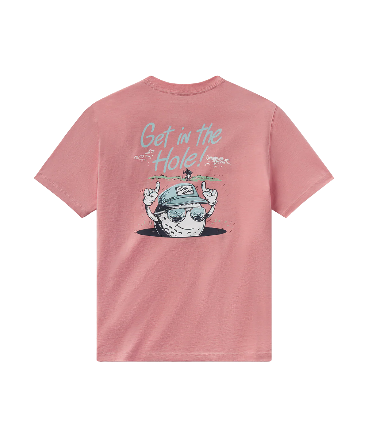 SSCO Get In The Hole Tee SS - Mauveglow