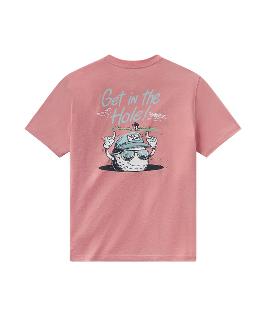 SSCO Get In The Hole Tee SS - Mauveglow