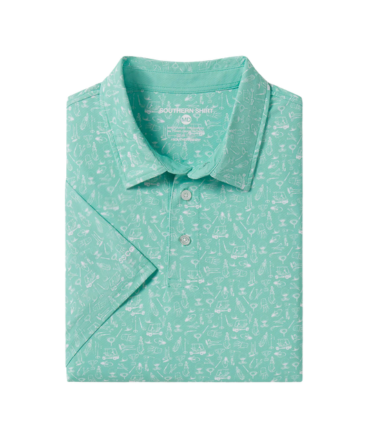 SSCO MotionTech Printed Polo - Paradise