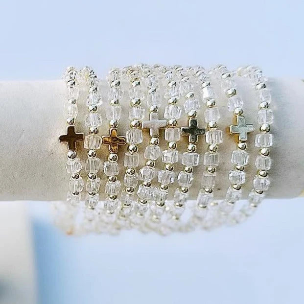Brave Bella Bead Co. Bracelet - Stretch Bead