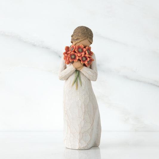 Surrounded By Love Sculpted Figure by Susan Lordi | Willow Tree