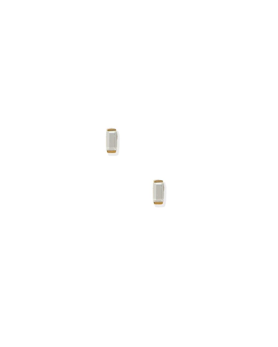 Micro Amber - Screwback Stud Earrings