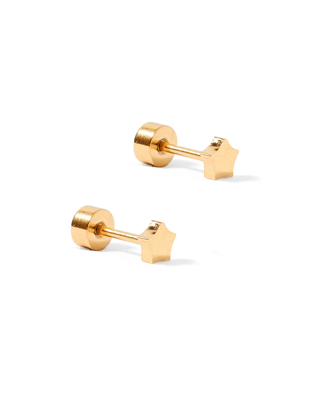 Lennon Star - Screwback Stud Earrings