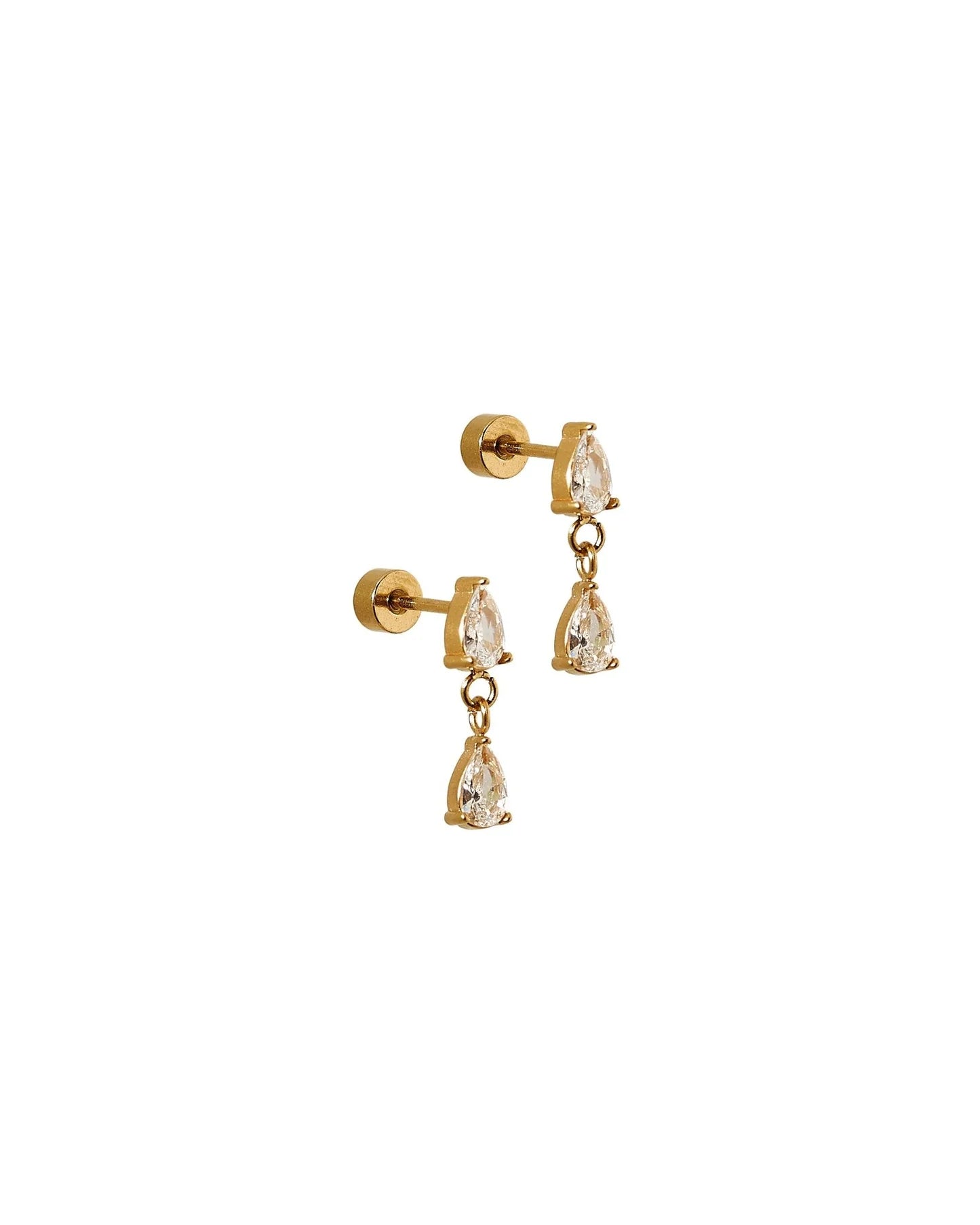 Vivian - Screwback Stud Earrings