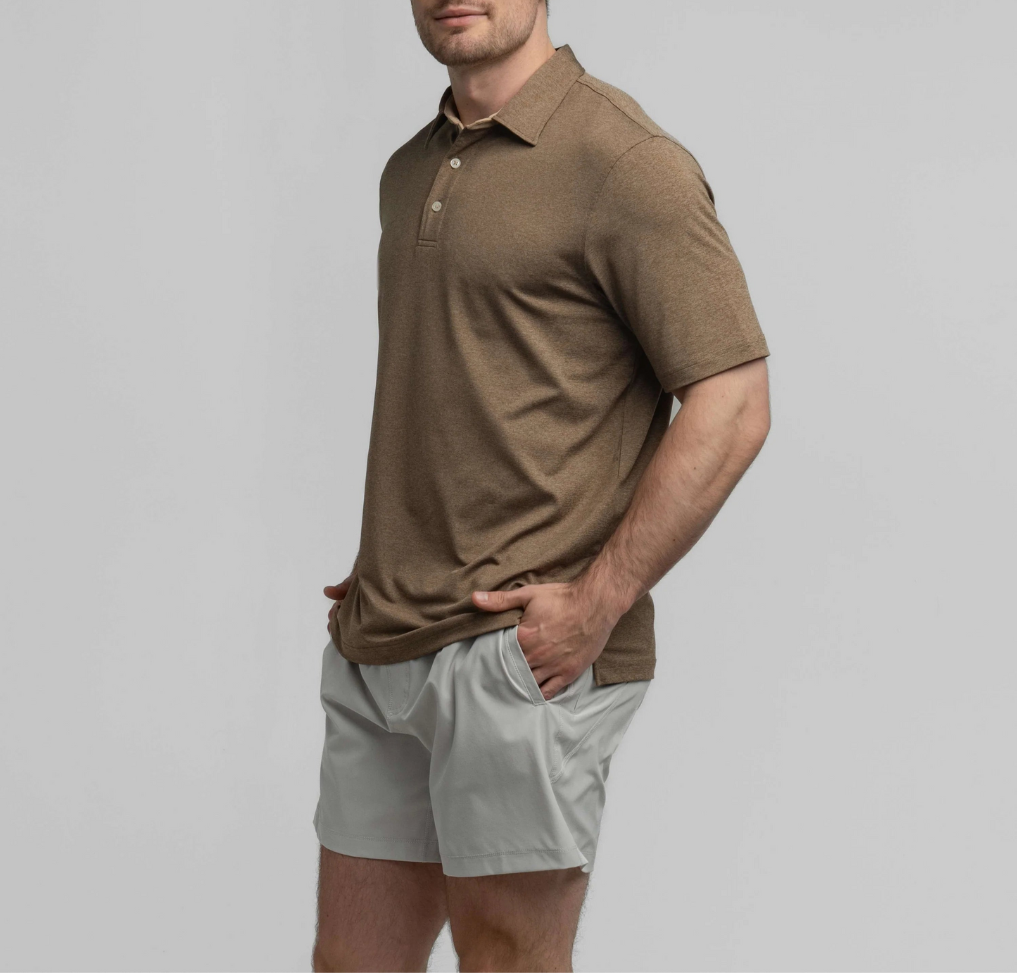 SSCO Grayton Heather Polo - Java