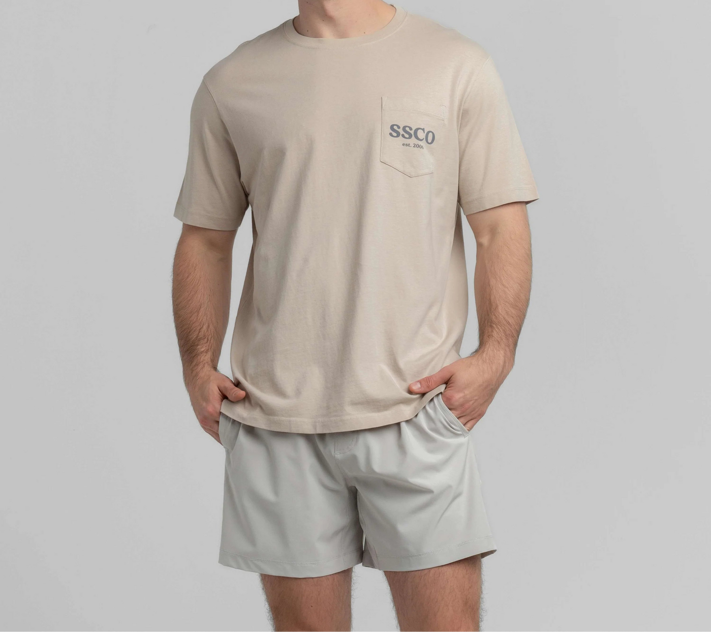 SSCO Camo Companion Tee SS - Taupe