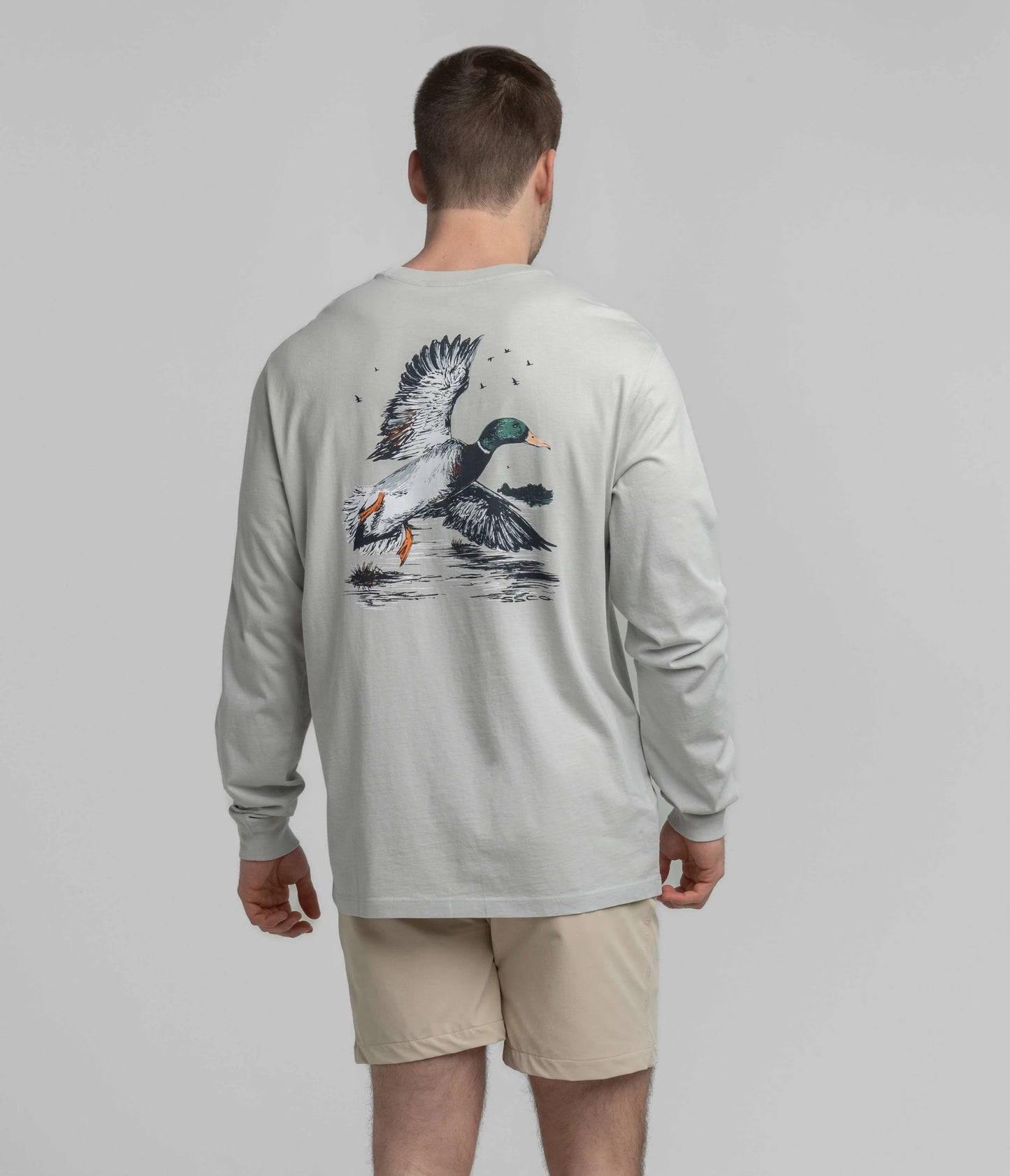 SSCO Winged Pursuit Tee L/S - Oyster