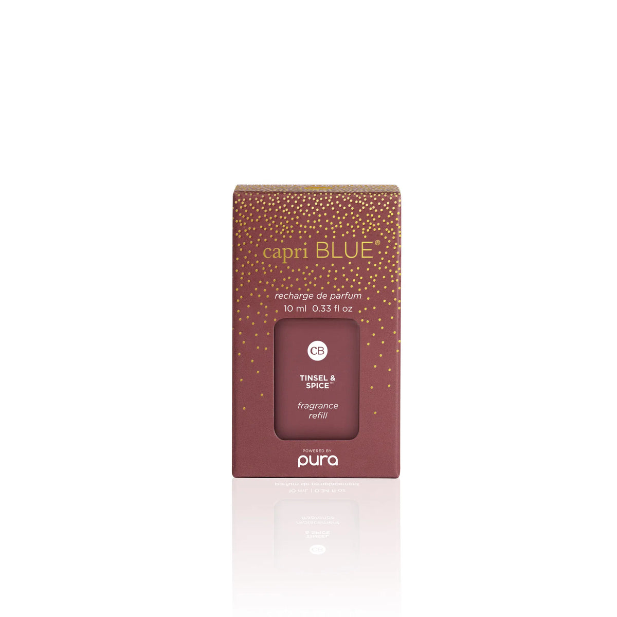 Capri Blue Pura Holiday Diffuser Refill - Tinsel & Spice