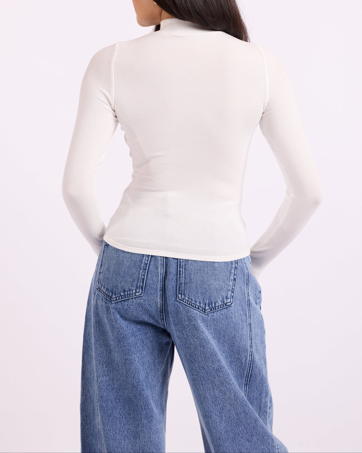 Ronan Knit Top - Ivory