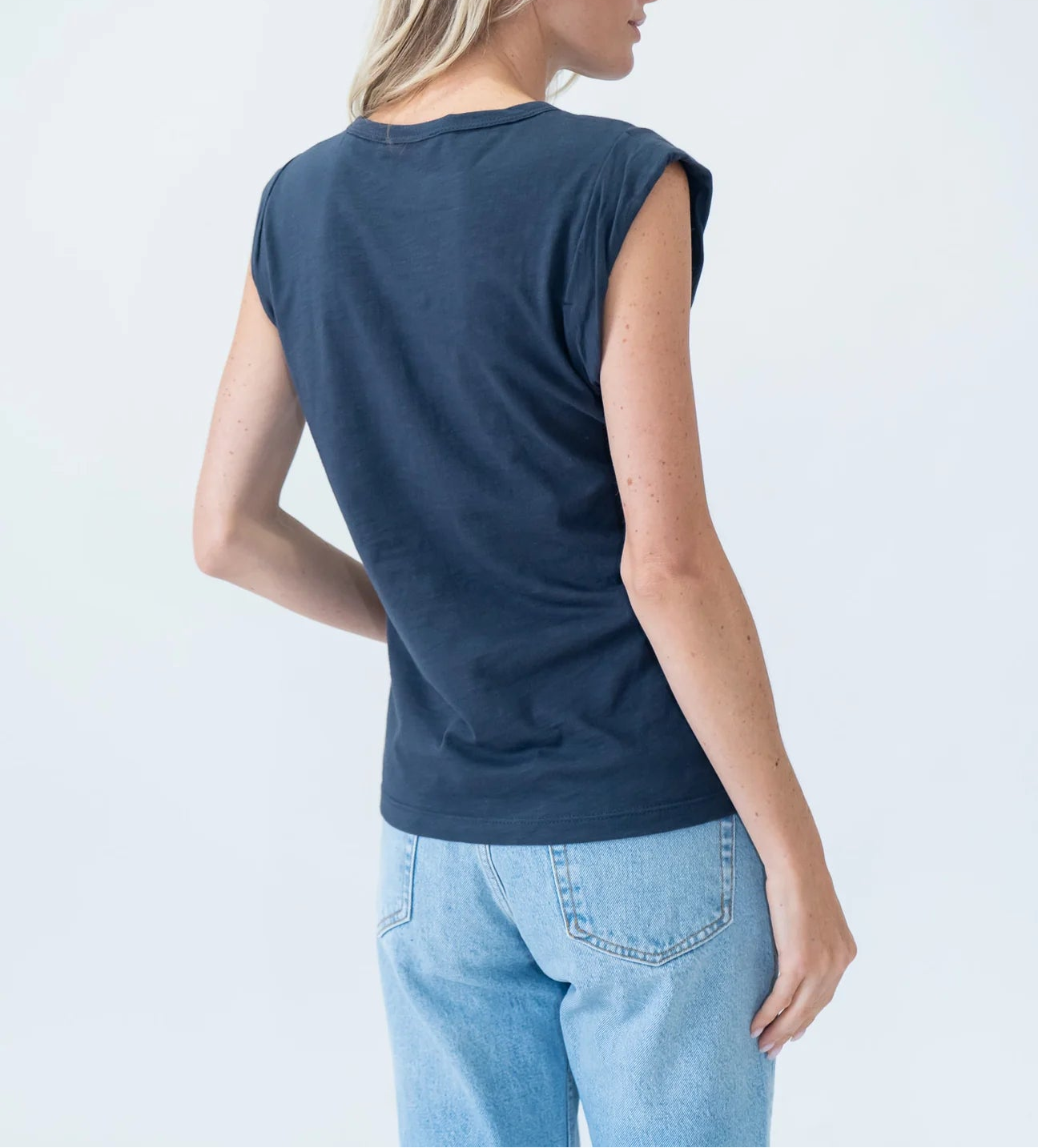 Six Fifty Caroline Twist Sleeve Tee