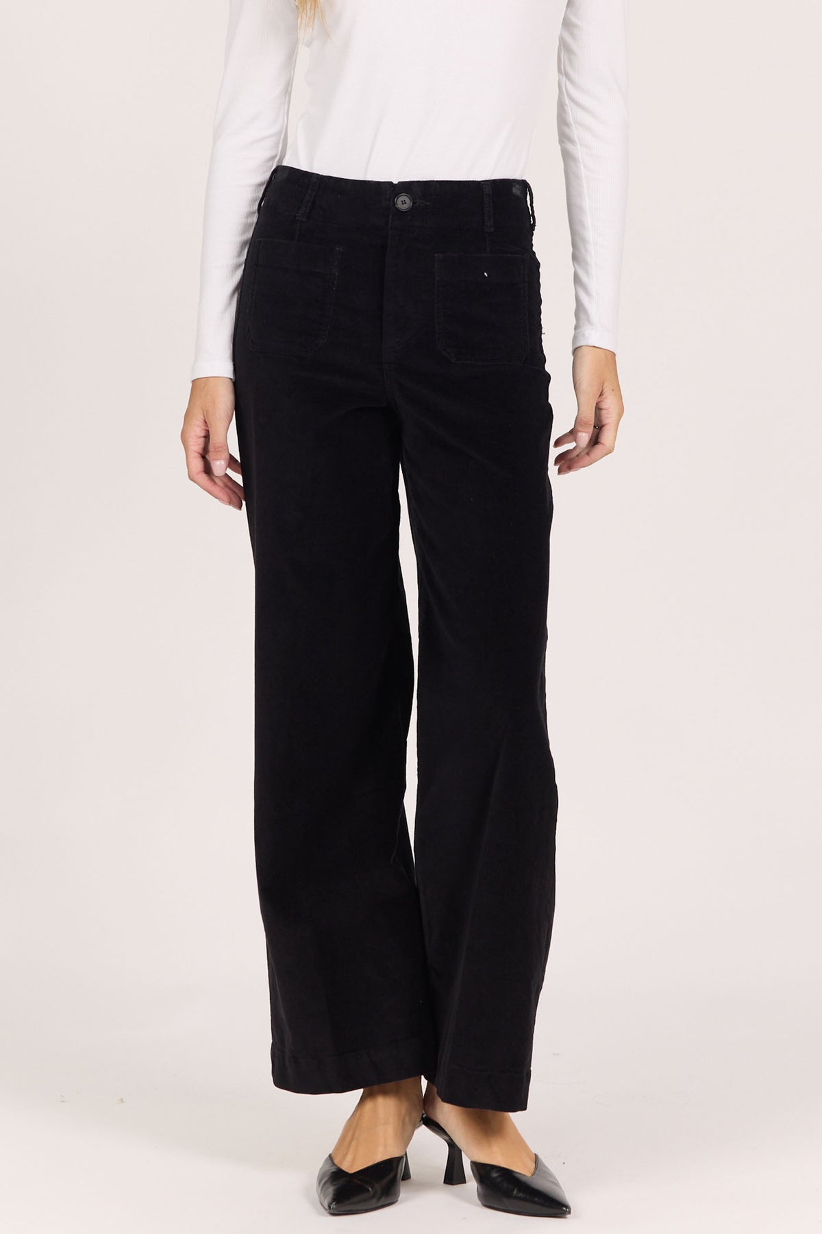 Dear John Audrey Wide Leg Pants - Black