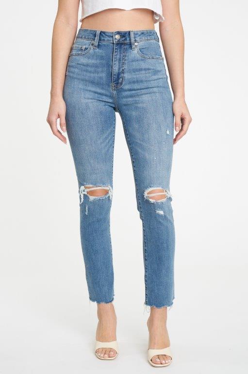 Daze Daily Driver Long High Rise Skinny Straight